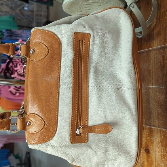 Barr & Barr Leather Satchel With Double Handles And Removable Shoulder Strap - Picture 6 of 10